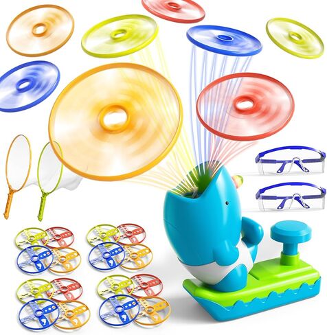 ألعاب في الهواء الطلق للأطفال الأولاد الذين تتراوح أعمارهم بين 3-5 4-8، قاذفة القرص الطائر في الهواء الطلق هدايا اللعب للأولاد 3 4 5 6 7 8 سنوات من العمر، أفكار خارج اللعب في الهواء الطلق للأطفال الصغار الأولاد الذين تتراوح أعمارهم بين 3-5 6-8 4-8 in Kuwait