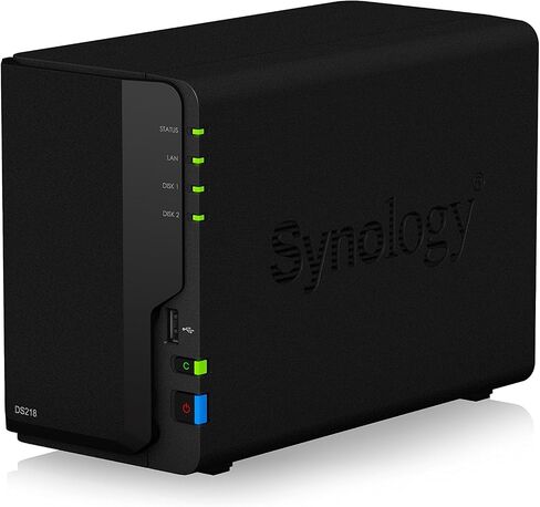 Synology 2 Bay NAS DiskStation DS218 (Diskless) in Saudi Arabia