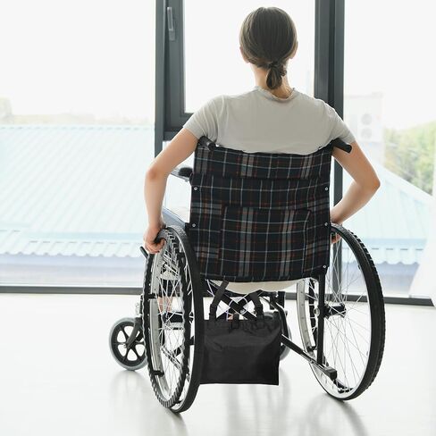 2 قطعة حقيبة قسطرة تغطي 11 × 9 × 9 بوصة حامل حقيبة تصريف البول حامل حقيبة القسطرة مع أشرطة قابلة للتعديل لأكياس البول، وأكياس فغر الكلية، وأكياس القسطرة in Kuwait