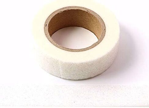 Glitter Washi Tape Set 12 rolls 5/8" *196 inches(15mm*5M)Decorative Tape,Craft Self Adhesive Stick On Sticky Glitter Trim for DIY crafts, present wrapping, party decorations, planners and scrapbooking in Saudi Arabia
