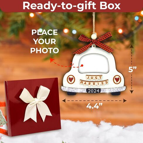 Unique Christmas Money Holders For Cash Gift - 4 Pcs Christmas Money Holder Ornaments, Wooden Money Holders Christmas Gift 2024, Fun Christmas Money Cards, Christmas Money Gift Holder in Saudi Arabia