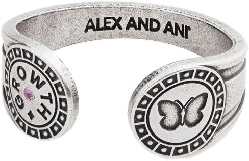 Alex and Ani Statement Motivation Ring, Yin Yang,Rafaelian Silver,Silver, Rings in Saudi Arabia