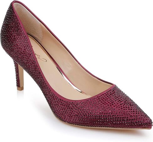 Jewel Badgley Mischka Tyanna Crystal Pointed Toe Pumps in Kuwait
