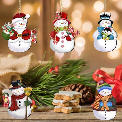 12pcs Horror Movies Tree Ornaments，Halloween Tree Hanging Decorations，Horror Movie Characters Wooden Ornaments for Halloween Party Decor Supplies in Saudi Arabia
