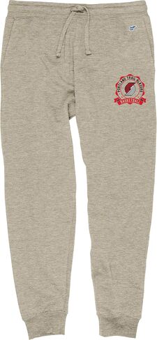 Blue 84 Men's Standard NBA Officially Licensed Sweatpants Jogger Oatmeal in Saudi Arabia