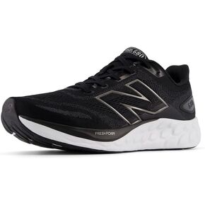 New Balance Men's Fresh Foam 680 V8 Running Shoe, White/Brighton Grey/Kelly Green, 15 Wide