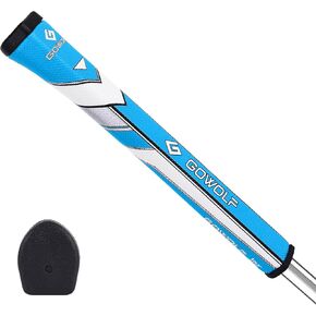 Gowolf Premium Pistol Golf Putter Grip Advanced Super Soft Surface Texture Innovative Golf Putter Grip Lightweight Golf Grips Anti-Slip Pattern