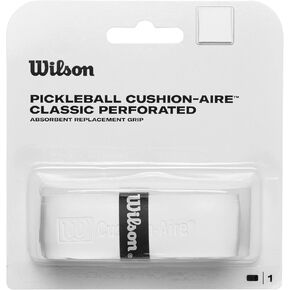WILSON Pickleball Cushion-Aire Classic Perforated Replacement Grip - Black