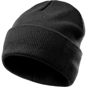 vidsel 100% Cotton Toddler Beanie Hats for Baby Kids Winter Knit Cuffed Cap | Soft Cozy Cotton,Double Layer Stretch Growing Hat,Naturally,Skin-Friendly,Newborn Boys Girls Infant Warm Beanie 0-8 Years in Saudi Arabia