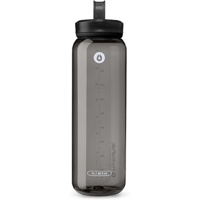 HydraPak Recon Clip & Carry - 50% Recycled Plastic Water Bottle, Eco Friendly & BPA Free, Clip & Carry (32 Oz, Blue)