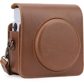Frankmate Protective Case Compatible with Fujifilm Instax Square SQ1 Instant Film Camera, PU Leather Compact Case Bag with Adjustable Shoulder Strap