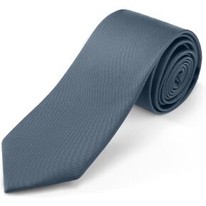 Black Ties For Men Solid Pure Color Tie 3.15" (8CM) Formal Necktie for Men in Gift Box