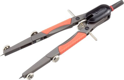 rOtring Compact Universal Compass with Extension Bar and Compass Attachment | 480mm in Saudi Arabia