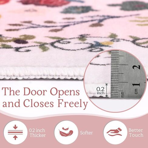 سجاد بوهو للمدخل، سجادة مدخل عتيقة مقاس 2 × 3 بوصة، سجادة حمام ناعمة منخفضة الوبر وقابلة للغسل، سجادة صغيرة غير قابلة للانزلاق سجادة أرضية للباب الداخلي للمدخل وغرفة النوم والمطبخ in Kuwait