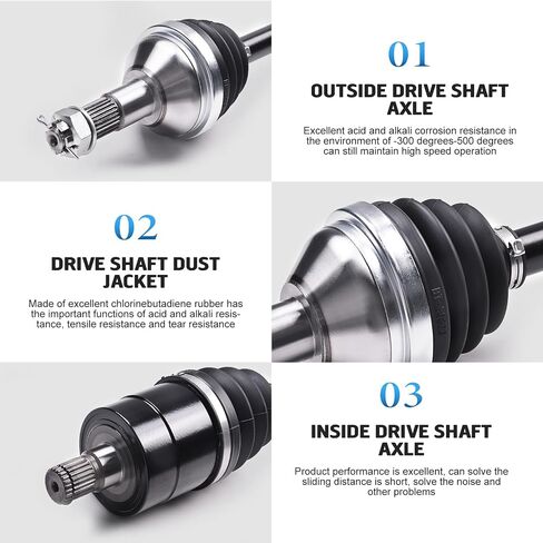 Rear Right Drive Shaft CV Axle Compatible with Can Am 2019 2020 2021 2022 Outlander 650 XMR 850 XMR 1000R XMR RR 2019 2020 2021 2022 2023 Renegade 650 XMR 1000R XMR RR 705503024 in Saudi Arabia