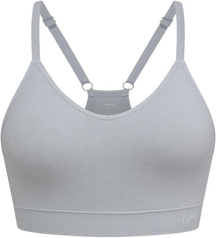 Ryka Ashley Seamless v-Neck Cami Sports Bra, 3 Pack in Saudi Arabia