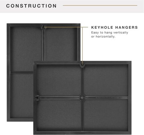 MCS Format Picture Frames, Gallery Wall Frames, Black, 8 x 10, 2-Pack in Kuwait
