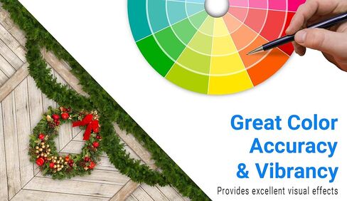 Funnytree 10x8FT Christmas Wood Door Photography Backdrop for Xmas Decoration Pine Tree Gifts Rustic House Background Photo Booth Shoot Durable Fabric Washable in Kuwait