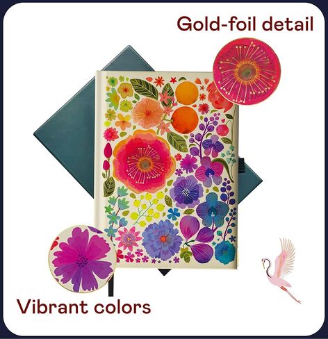 Elena Essex Journal for Women Men / 160 Pages/College Ruled Notebook / A5 Notebook with thick 160 Gsm Paper/Hardcover Journals for Writing/Cute Notebook/Notebook for Work & Notetaking in Saudi Arabia
