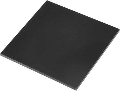 DMiotech 6 x 12 x 0.1 Inch Plastic UHMW Sheets, Ultra High Molecular Weight Polyethylene, Opaque Black Polyethylene Board for Automotive, Chemical, Manufacturing, DIY Home Kitchen in Saudi Arabia