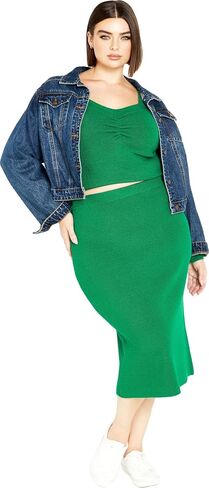 City Chic Women's Citychic Plus Size Skirt Maddie in Saudi Arabia