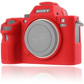Easy Hood Camera Case for Sony Alpha A7II A7RII A7SII A7 II A7R II A7S II A7R2 ILCE-7RM2 ILCE-7M2 Soft Silicone Rubber Camera Protective Body Case Skin Camera Protector Cover (Black)