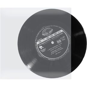 sdroceRyaM 12 Inches LP Vinyl Record Inner Sleeves Anti-Static Plastic Squre Protective Sleeves for Vinyl Record, Translucent, 50pcs