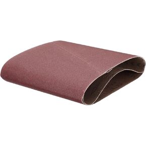 uxcell 2pcs 8" x 19" Sanding Belts 36 Grits Aluminum Oxide Abrasive Belt Sander Paper Sanding Papers for Metal Wood Grinding Polishing, Reddish Brown