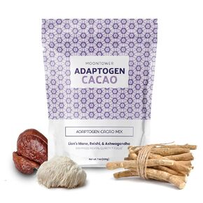 Organic Mushroom Extract Blend - Mushroom Blend Powder with Lion's Mane, Reishi, Chaga, Cordyceps & Ashwagandha - Sugar-Free Immune Support, 113 Servings