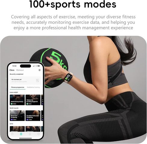 Fitness Tracker, Smart Watch, Blood Pressure Monitor Watch, 2" HD Color Touchscreen with Heart Rate Monitor, Sleep Tracker IP68 Waterproof, GPS, Activity Tracker for Women Men (Grey) in Saudi Arabia