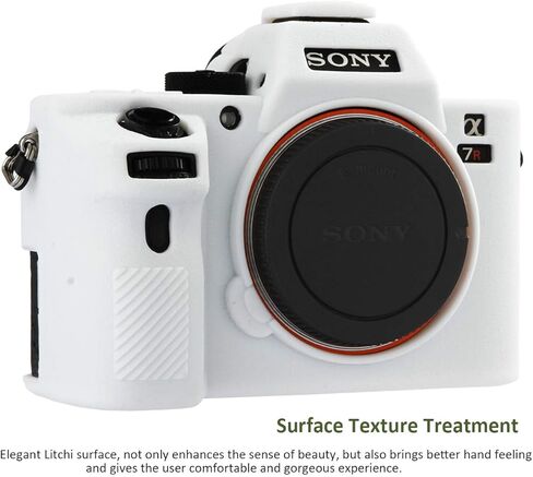 Easy Hood Camera Case for Sony Alpha A7II A7RII A7SII A7 II A7R II A7S II A7R2 ILCE-7RM2 ILCE-7M2 Soft Silicone Rubber Camera Protective Body Case Skin Camera Protector Cover (Black) in Kuwait