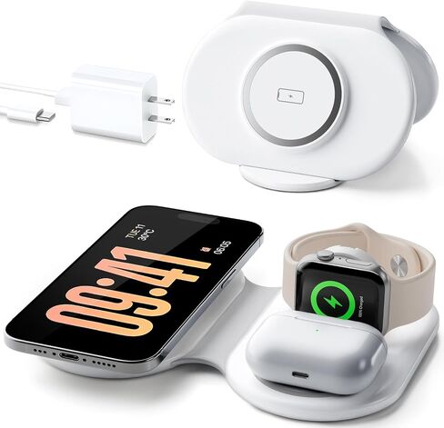 2026 Traveling Portable Wireless Mag-Safe Fast Charging Station in Kuwait