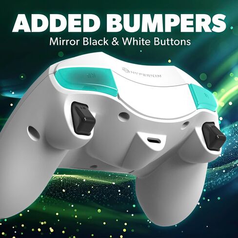 Hyperkin DuchesS Wired Controller - Black - Officially licensed S Controller replica for use with Xbox Series X|S, Xbox One, Windows 10|11, PC, Video Game Controller with Hall Effect Sticks, 3.5MM, Audio Jack, Impulse Triggers, Plug and Play, Gaming Gamep in Saudi Arabia
