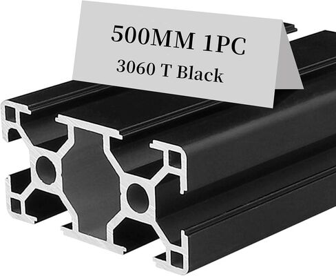 1pc 3060 T Slot Aluminum Extrusion Profile 700mm 27.55inch European Standard Anodized Extruded Linear Rail Guide Frame for DIY Workbenche Furniture Fitness Equipment Machinery Shelf Black BELLA BAYS in Kuwait