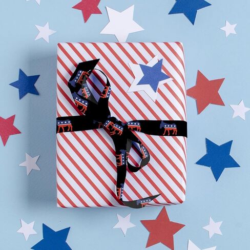 4 Rolls President Trump 2024 Ribbons Donald Trump Election Day 2024 Ribbon Trump For President 2024 Ribbon for Presidential Election Debate Party Decorations Gift Wrapping Supplies 3/8" x 20yd in Saudi Arabia