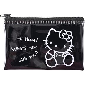 50th anniversary Flat pouch, Cute Vinyl Zipper Pouch, Card Wallet & Case, Kawaii Pouch Bag, 12x7.5x1cm (Pink My-Meloday)