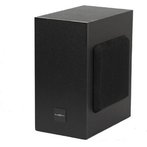 8 Inch Passive Subwoofer, 100W Power Heavy Bass Powerful Sound Synthetic Fiber Wood Material, Passive Speaker for Home Theater Party Plug and Play, Black