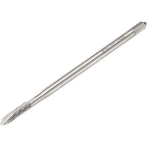 uxcell M6 x 1 H2 Metric Spiral Point Thread Tap, 100mm (4") Extra Long Screw Tap Threading Tapping Tool, High Speed Steel Machine Taps Tapping Bit