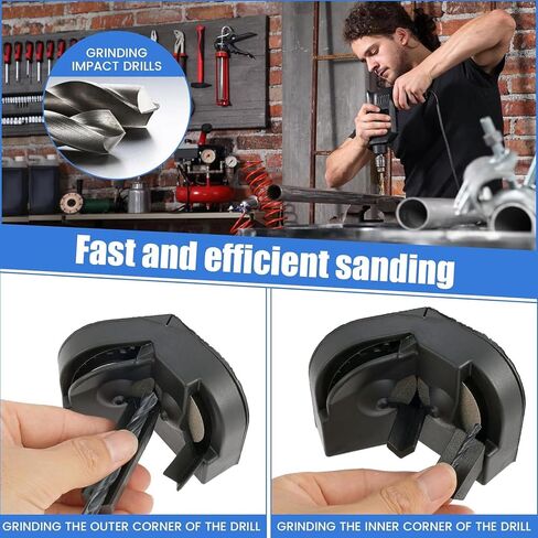 Multipurpose Drill Bit Grinding Sharpener, Drill Grinder Grinding Tool for Hss, Carbide, Twist Drill Bits, Cobalt Drill Bits in Saudi Arabia