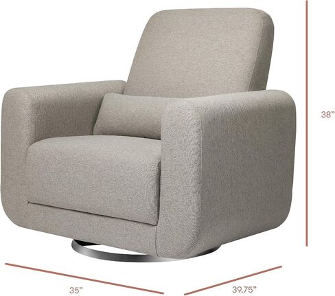 طائرة Babyletto Tuba الشراعية باللون العاجي مع قاعدة خشبية فاتحة اللون، وGreenguard Gold، ومعتمدة من CertiPUR-US in Kuwait