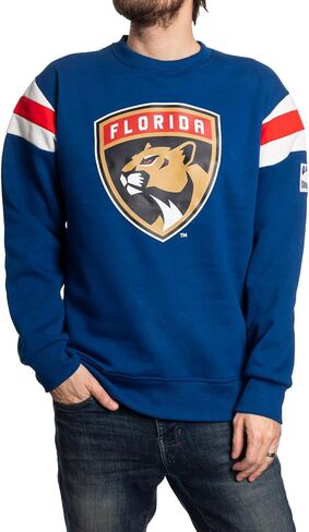 Calhoun NHL Surf & Skate Mens Varsity Retro Style Pullover Crew Neck Sweatshirt – The Coastal Collection in Kuwait