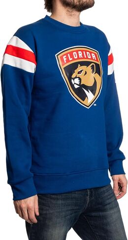 Calhoun NHL Surf & Skate Mens Varsity Retro Style Pullover Crew Neck Sweatshirt – The Coastal Collection in Kuwait