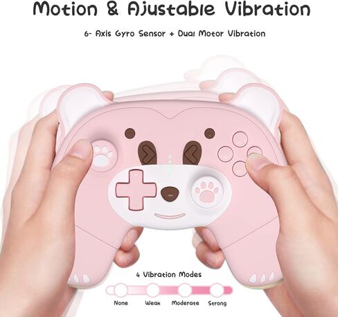 Mytrix Switch Pro Controller with Charging Dock, Wireless Controllers for Nintendo Switch/Lite/OLED with Hall Effect Joystick/Trigger, RGB Lighting, Turbo/Macro Button, for PC, iPad - Raiden Design in Saudi Arabia