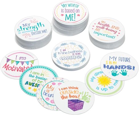 Really Good Stuff Classroom Social Interaction Chips – Set of 40 – Practice Social Skills & Communication with Others –Encourage Confidence – Social-Emotional Learning – SEL for the Home and Classroom in Saudi Arabia