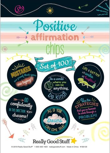 Really Good Stuff Classroom Social Interaction Chips – Set of 40 – Practice Social Skills & Communication with Others –Encourage Confidence – Social-Emotional Learning – SEL for the Home and Classroom in Saudi Arabia