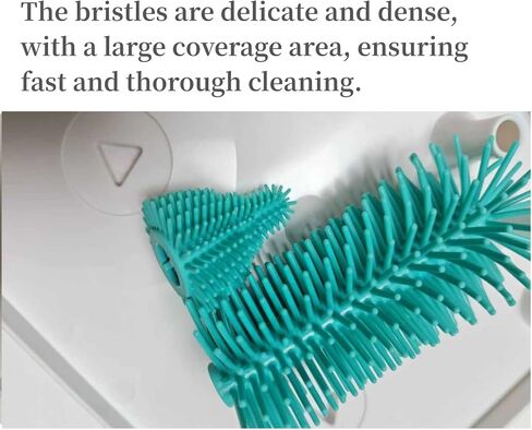 2 Pack Baby Bottle Cleaner Replacement Heads, for Electric Bottle Brush and Nipple Brush, Compatible with Baby Bottle Brush Set, Travel Bottle Brush Set and Silicone Bottle Brushes (Blue) in Saudi Arabia