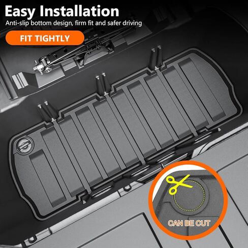 powoq 5.3FT حصيرة سرير الشاحنة متوافقة مع 2017-2024 Honda Ridgeline Bed Liner TPE Truck Mat استبدال لملحقات Honda Ridgeline 2017-2024 in Kuwait