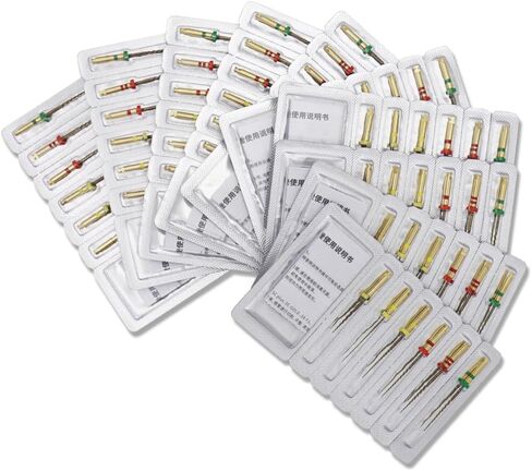 25MM COXO SOCO Endo NITI Engine Files SC-Pro Heat Activated Root Canal File Rotary Files 6 Pcs (1 Pack) in Saudi Arabia