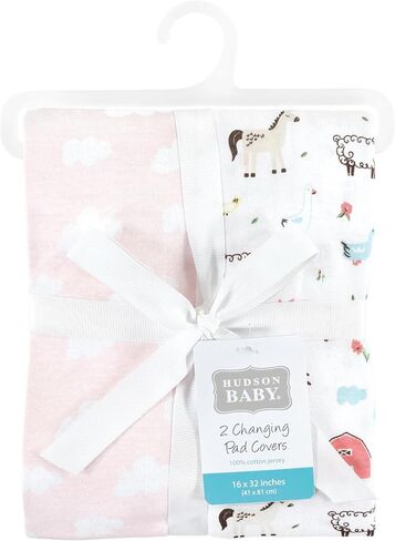 Hudson Baby Unisex Baby Changing Pad Cover, Sunflower, One Size in Saudi Arabia
