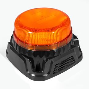 Agrieyes Beacon LED Strobe Lights with Replaceable Lens, Emergency Warning Essential, Amber Flashing Light for Vehicles, Trucks, Tractor, Postal Car